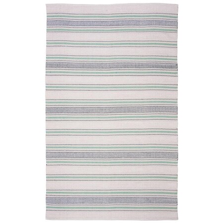 Safavieh 8 x 10 ft. Montauk Hand Loomed Rectangle RugTurquoise MTK536K-8